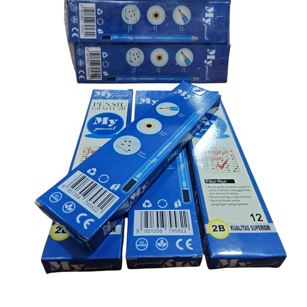 

1 PACK MY PENSIL 2B / PENCIL 2B / PENSIL GRAFIT 2B