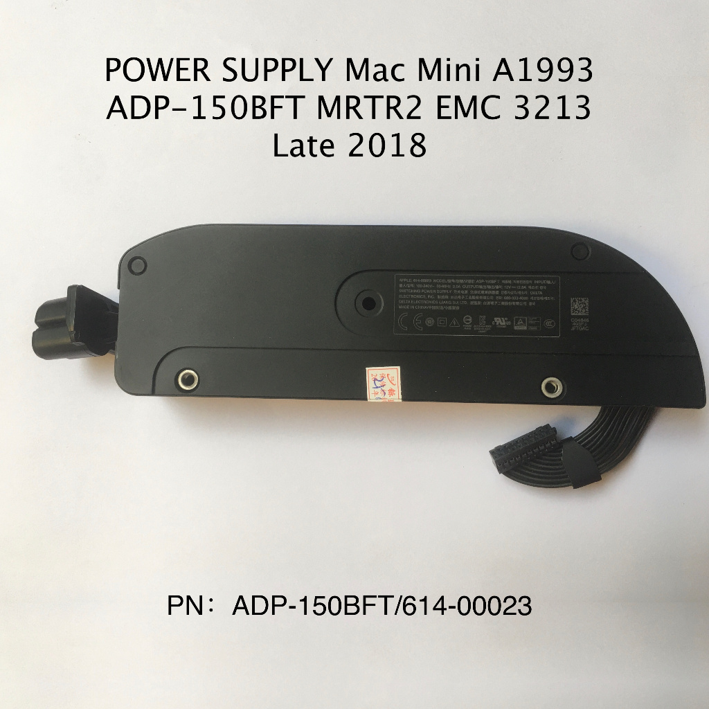 Power Supply Mac Mini A1993 Late 2018 PSU Internal Adapter ADP-150BFT 614-00023 MRTR2 EMC 3213 Late 