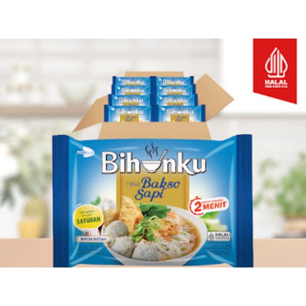 

Bihunku Instan - Bakso - 1 Karton - 40 Pcs - 50gr