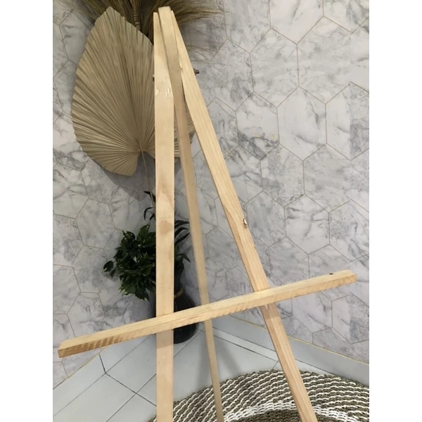 Standing Easel Pigura Foto Lukis / Stand Wedding Welcome Sign