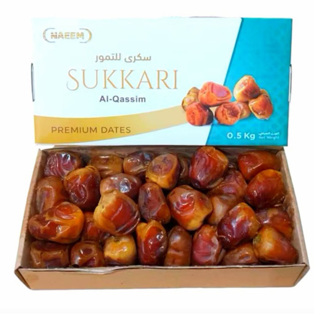 

Kurma Sukari NR Naeem 500gr | Sukary 0,5kg Kurma Raja Basah