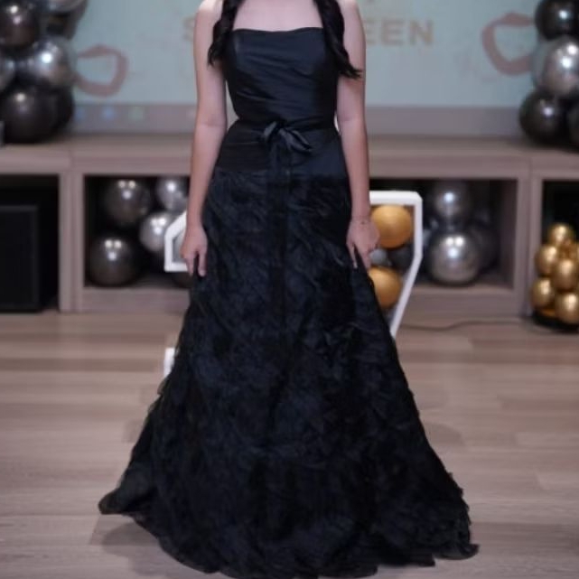 PAKET Lengkap Gaun Pesta + Angka 1 dan 7 + Meja Tinggi Kue Birthday | Ultah Sweet17 Bahan Styrofoam