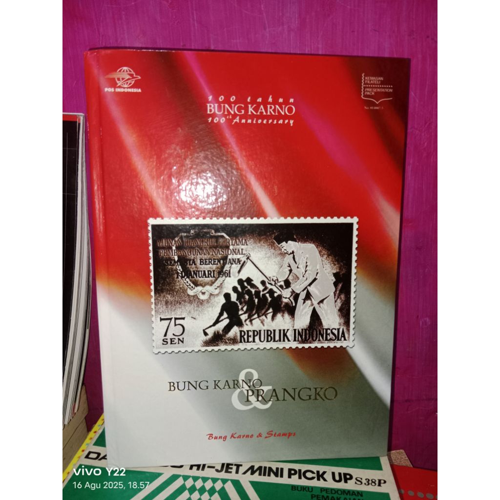 

BUNG KARNO & PRANGKO BUKU BEKAS (ORIGINAL)