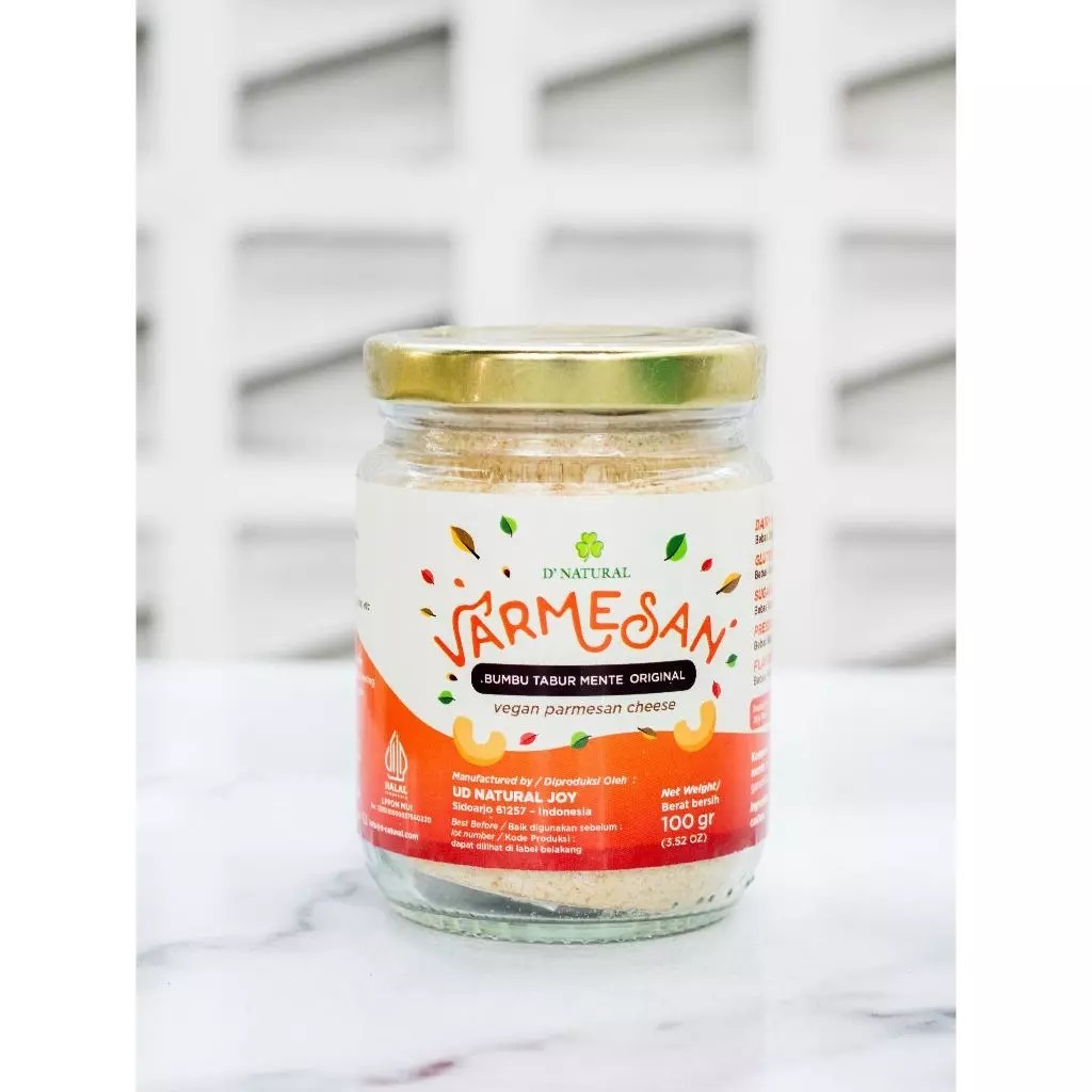

Varmesan 100gr - D'Natural Joy