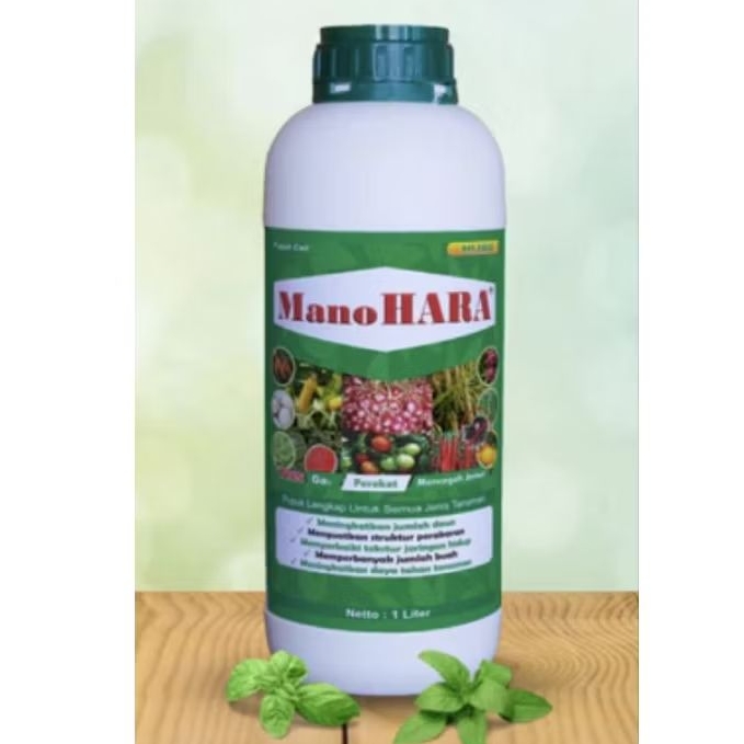 PUPUK MANOHARA DAUN CAIR HIJAU 1 LTR