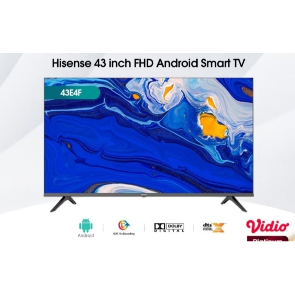 tv hisense 43 inc 43e4f