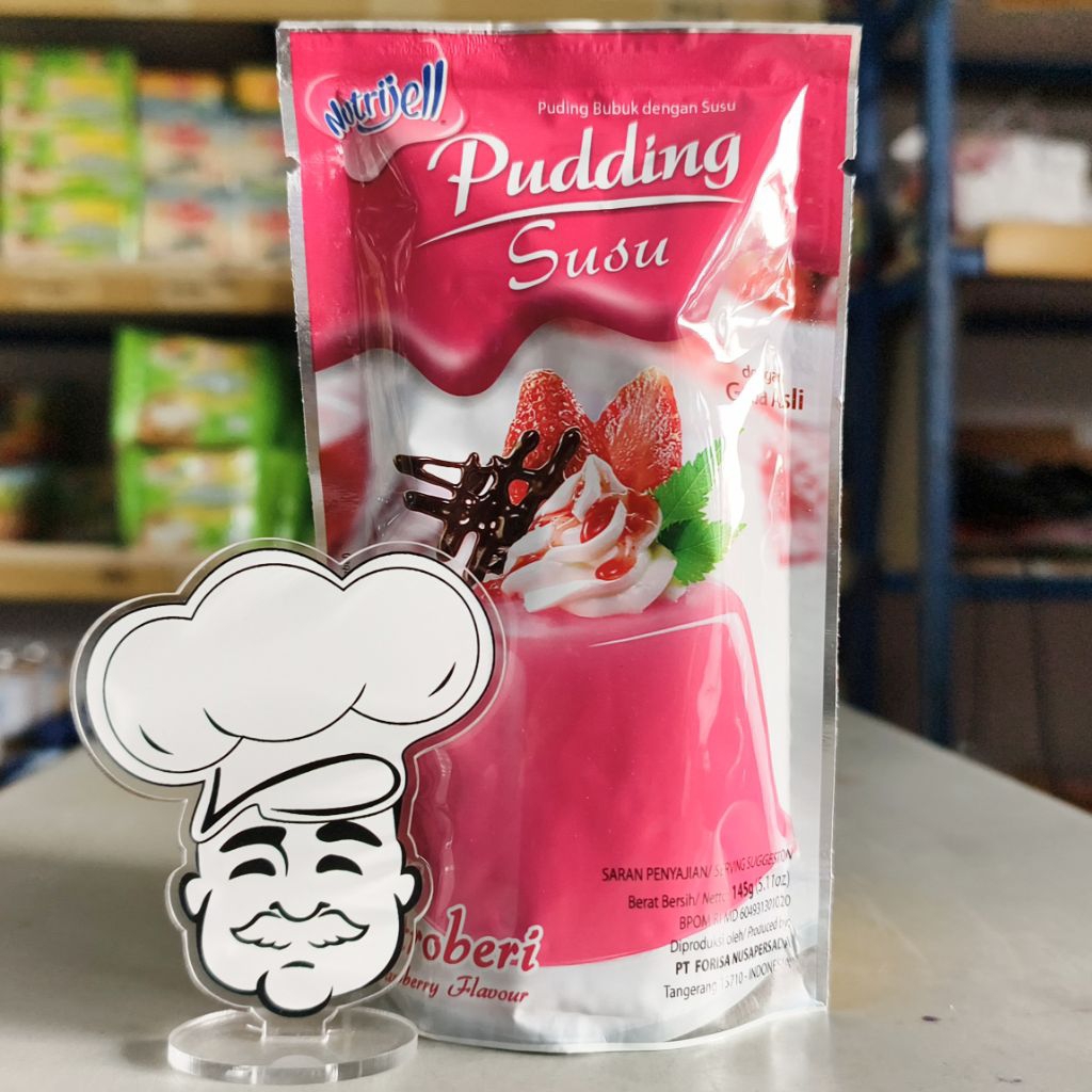 

Nutrijel Strawberry Puding Susu 145Gr / Puding Strawberry Nutrijell
