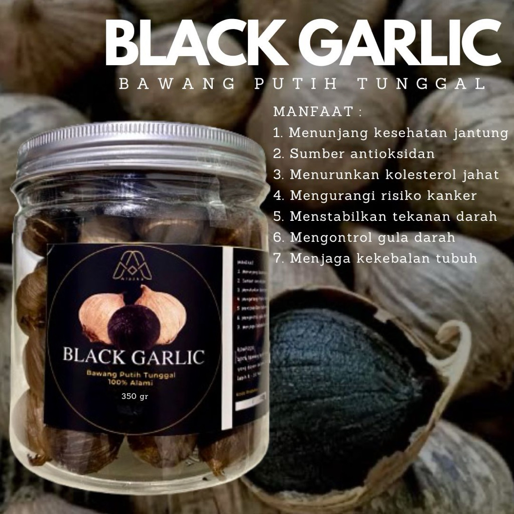 

BlackGarlic / Bawang Putih Tunggal 350 gr