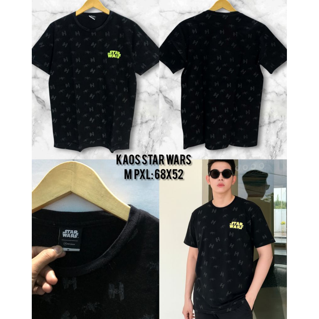 kaos Star Wars Black By Nevada