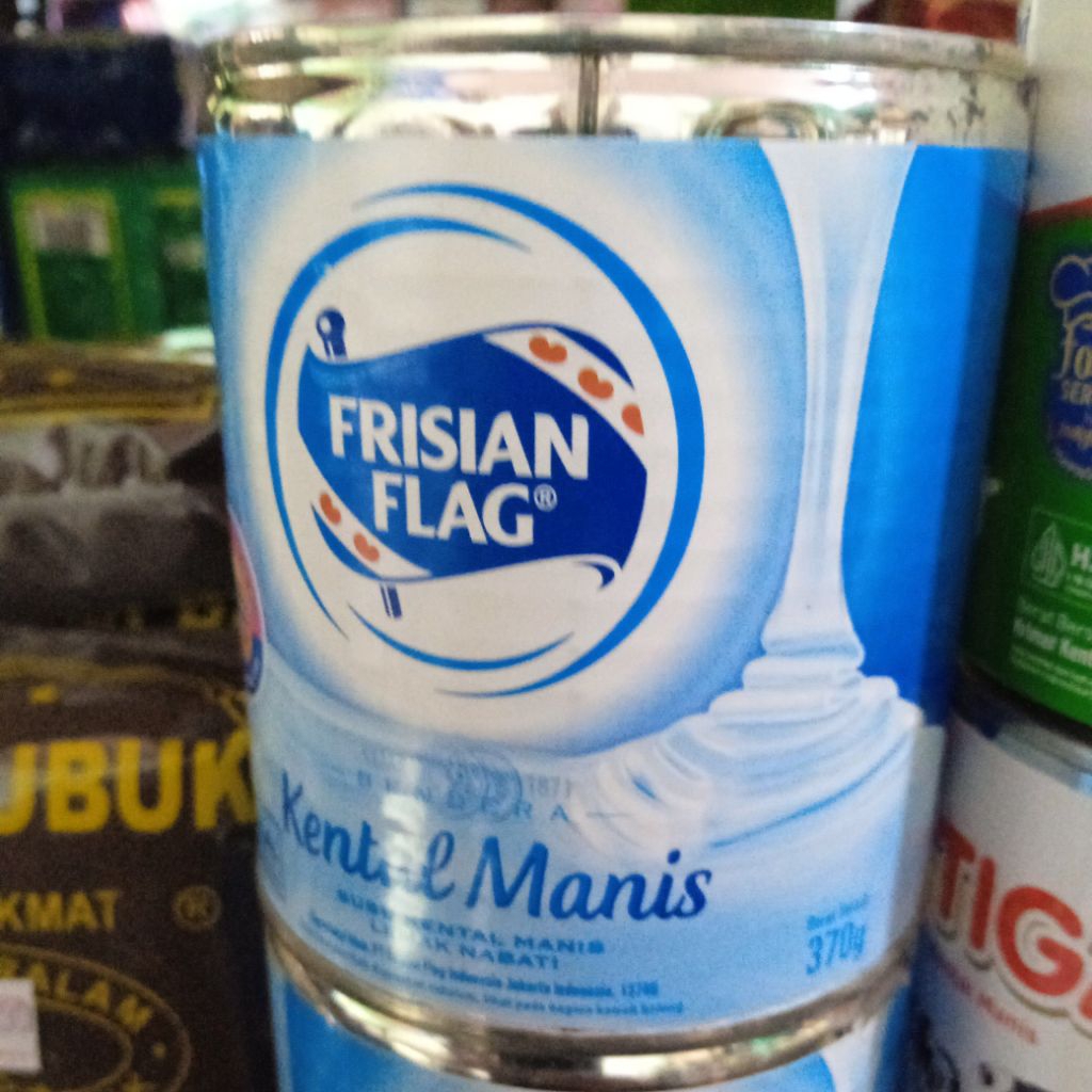 

susu kaleng frisian flag 370gram