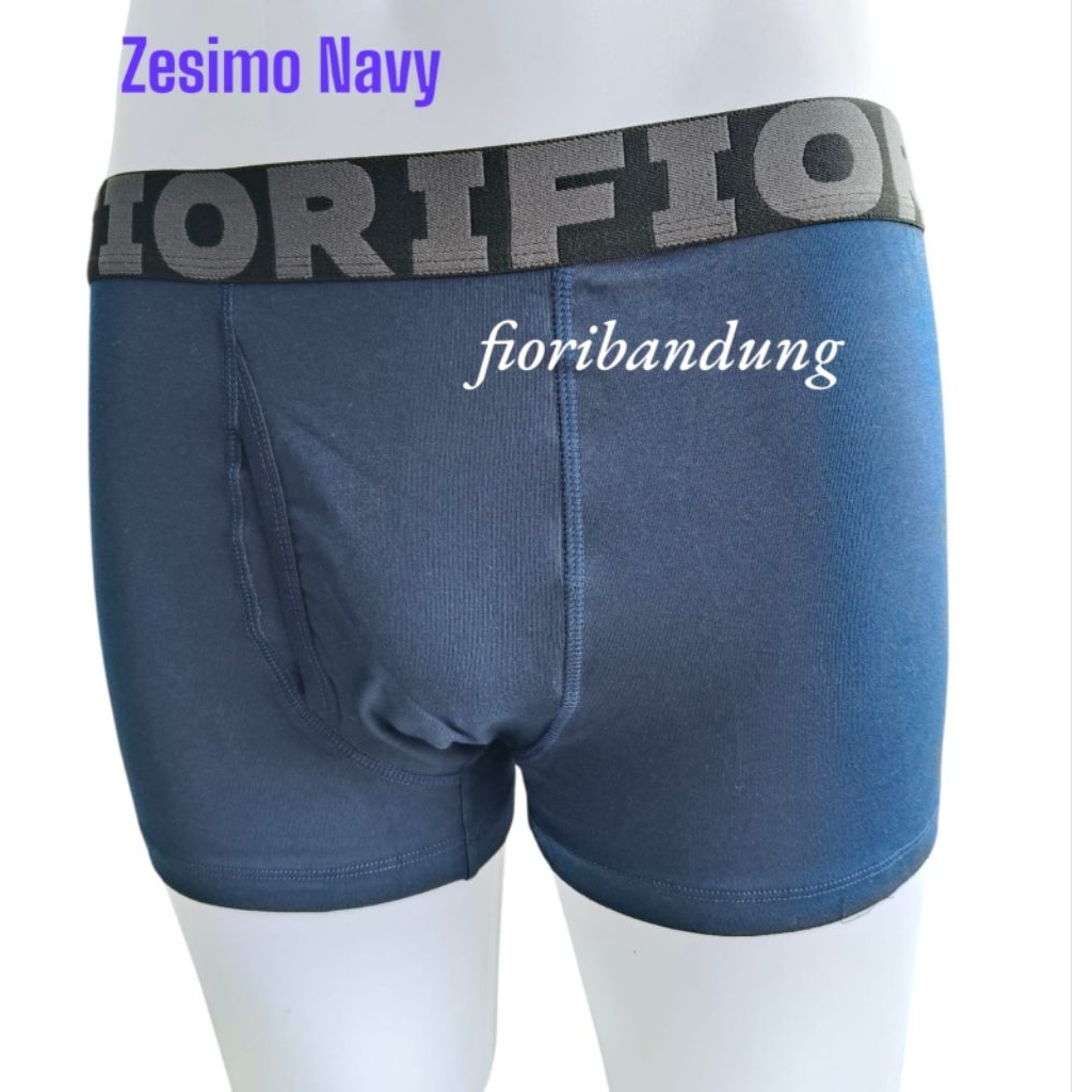 FIORI Boxer ZESIMO Navy | Celana Dalam Celana Boxer Pria