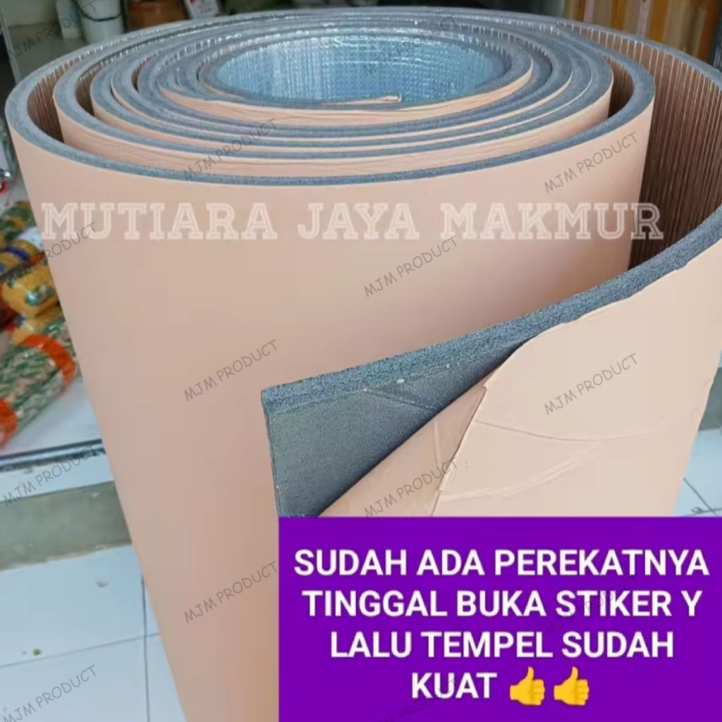 Top"PEREDAM PANAS ALUMINIUM FOIL TEBAL 2CM-peredam panas atap