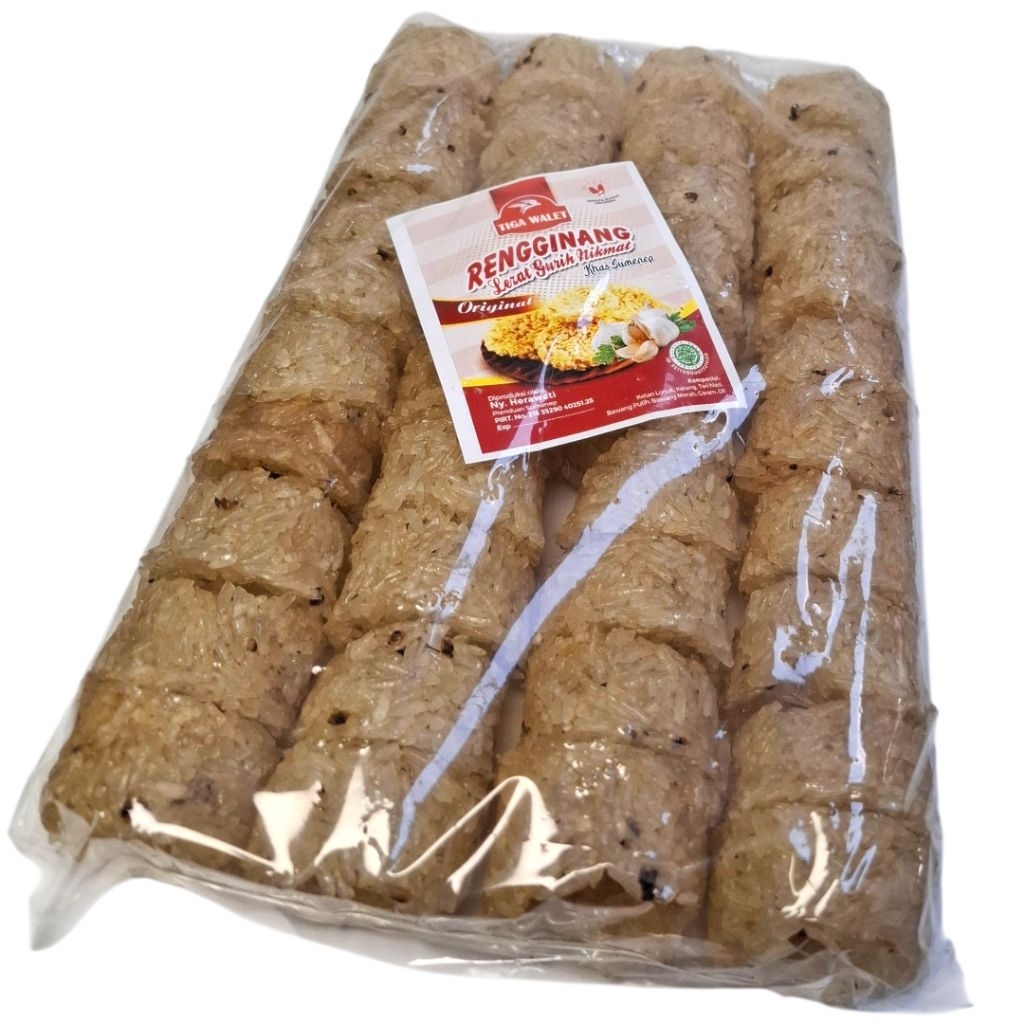 

Rengginang Lorjuk Tiga Walet 490gr Camilan Tradisional Khas Sumenep Rasa Original Gurih Nikmat