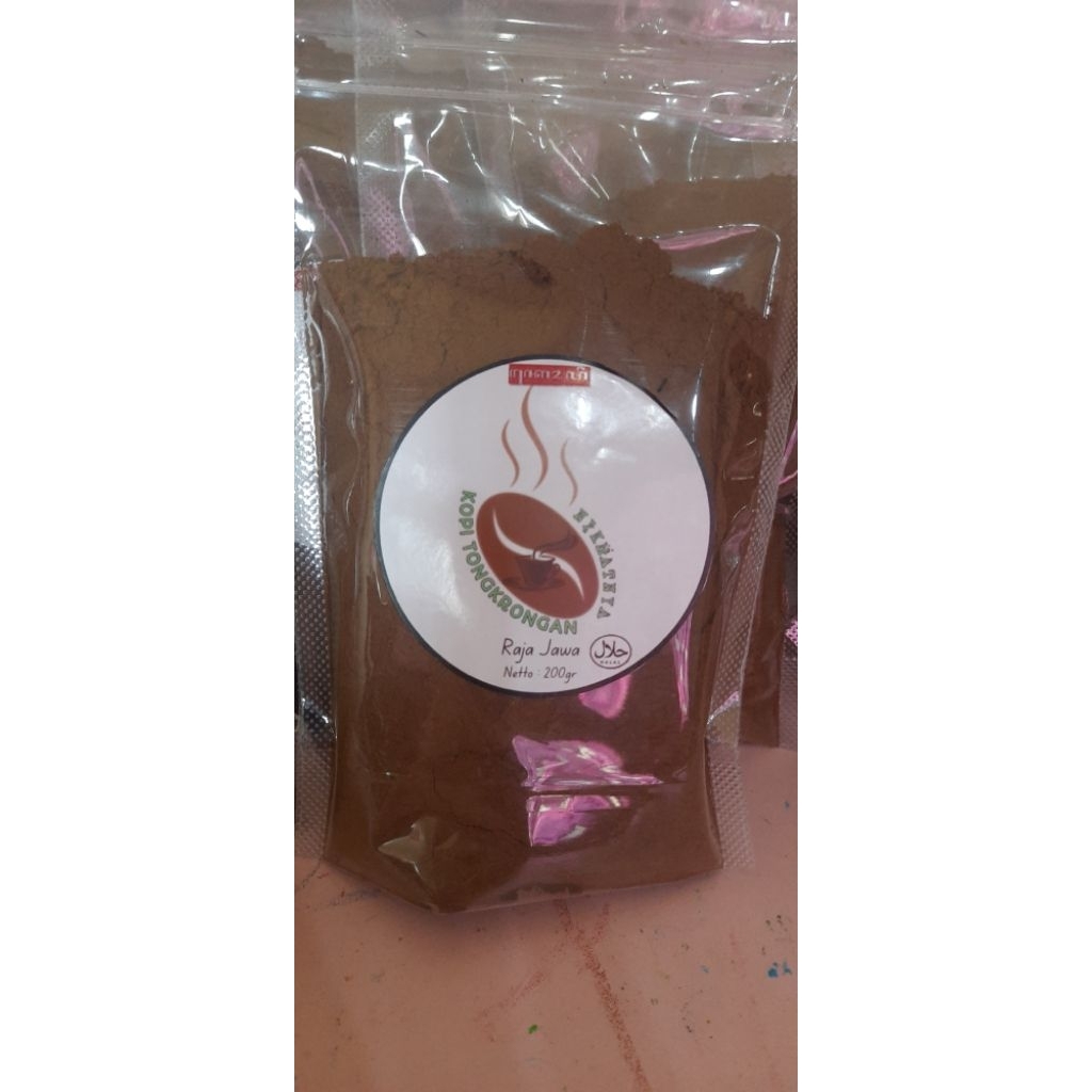 

kopi bubuk hitam Raja Jawa 200grm, kopi bubuk asli, kopi bubuk hitam enak