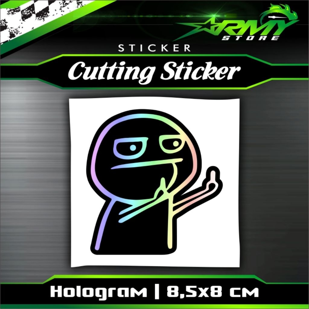 

Stiker Keren/Lucu Hologram