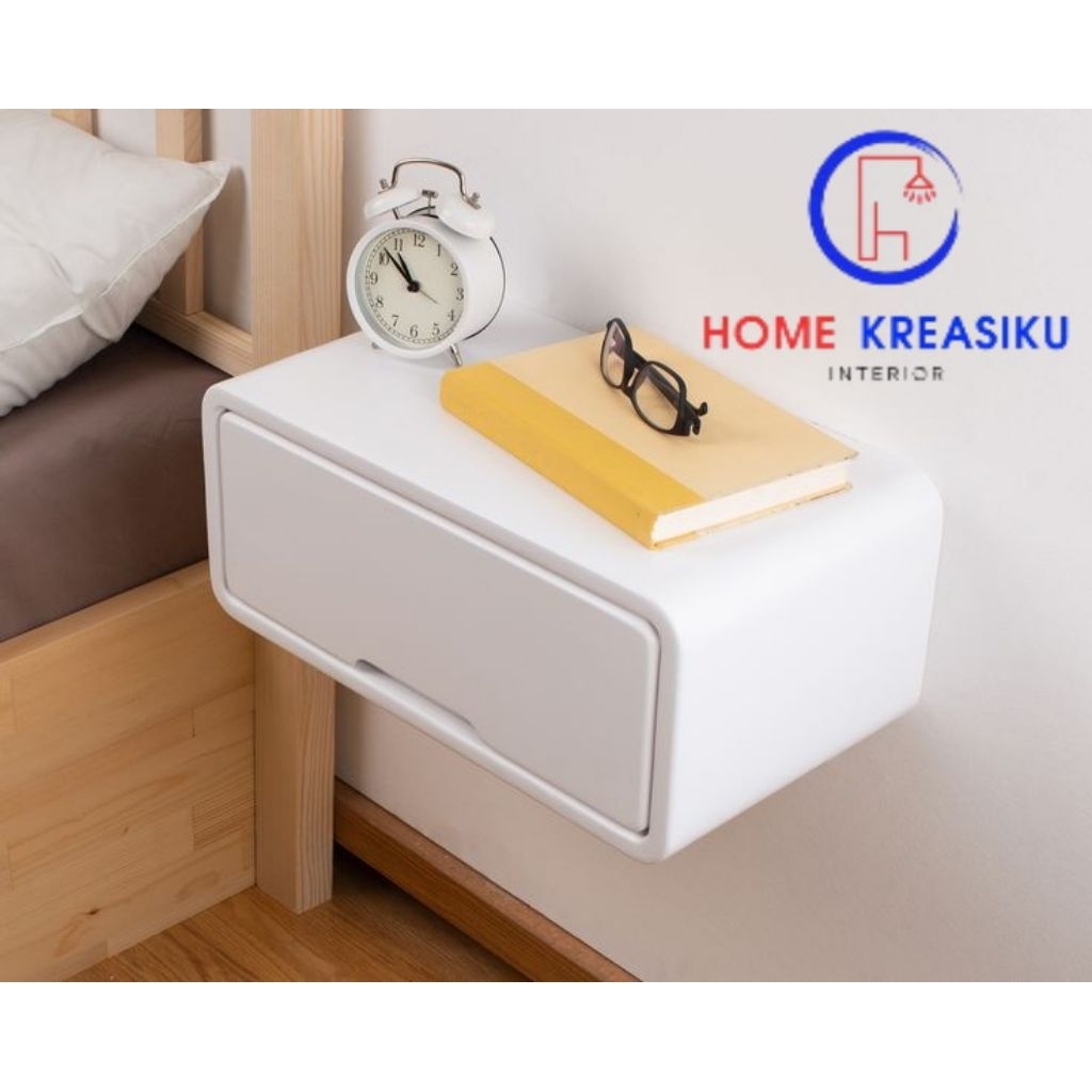 Nakas gantung minimalis - Rak gantung - Nakas gantung melengkung