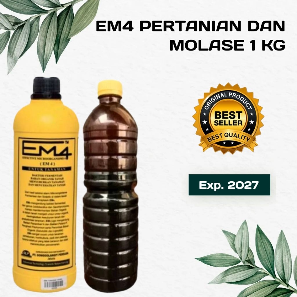 POC EM4 Pertanian Dan Molase Murni 1 Kg