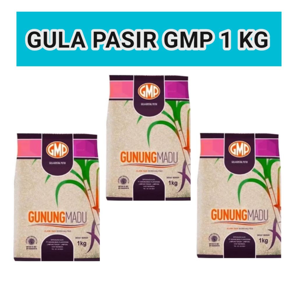 

GMP gula pasir GMP premium 1 kg