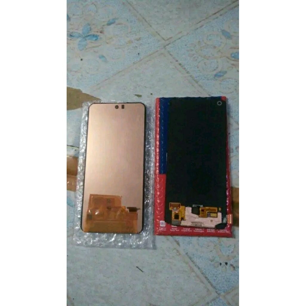LCD SAMSUNG A55 5G ( LOKAL ) TAPI FINGER ON