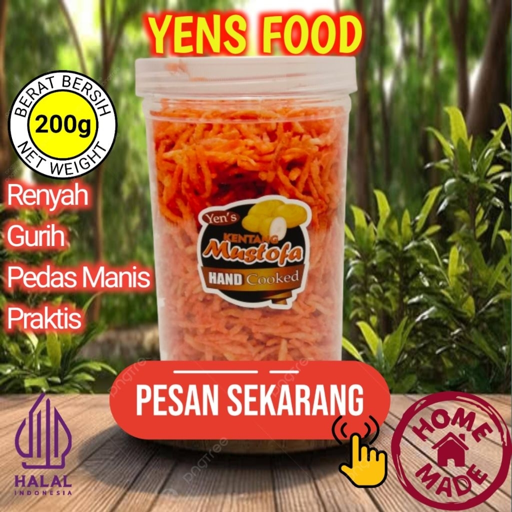 

Kentang Mustofa - Mustofa | Balado 200 gram