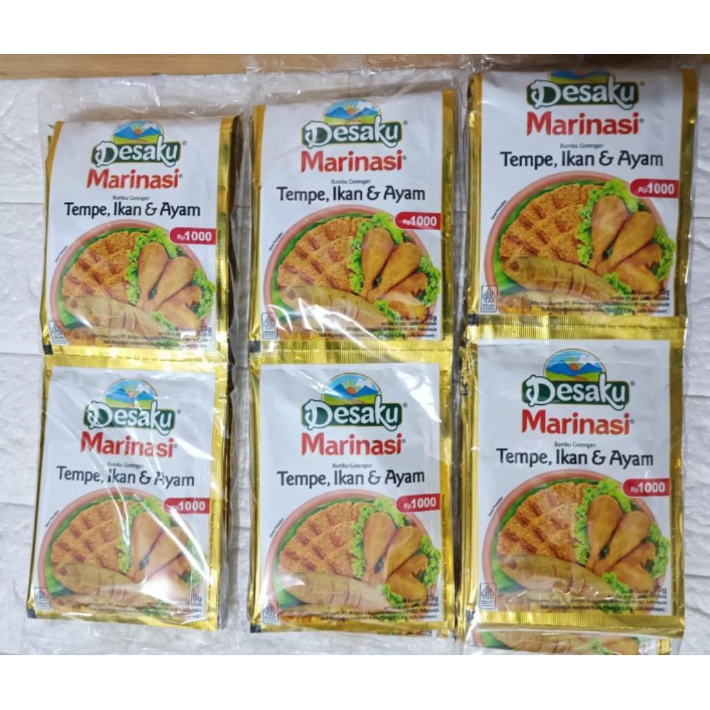 

Marinasi renteng renceng tempe tahu ikan bumbu masak memasak sedap murah