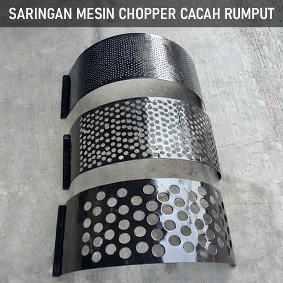 Saringan mesin chopper cacah rumput | New chopper