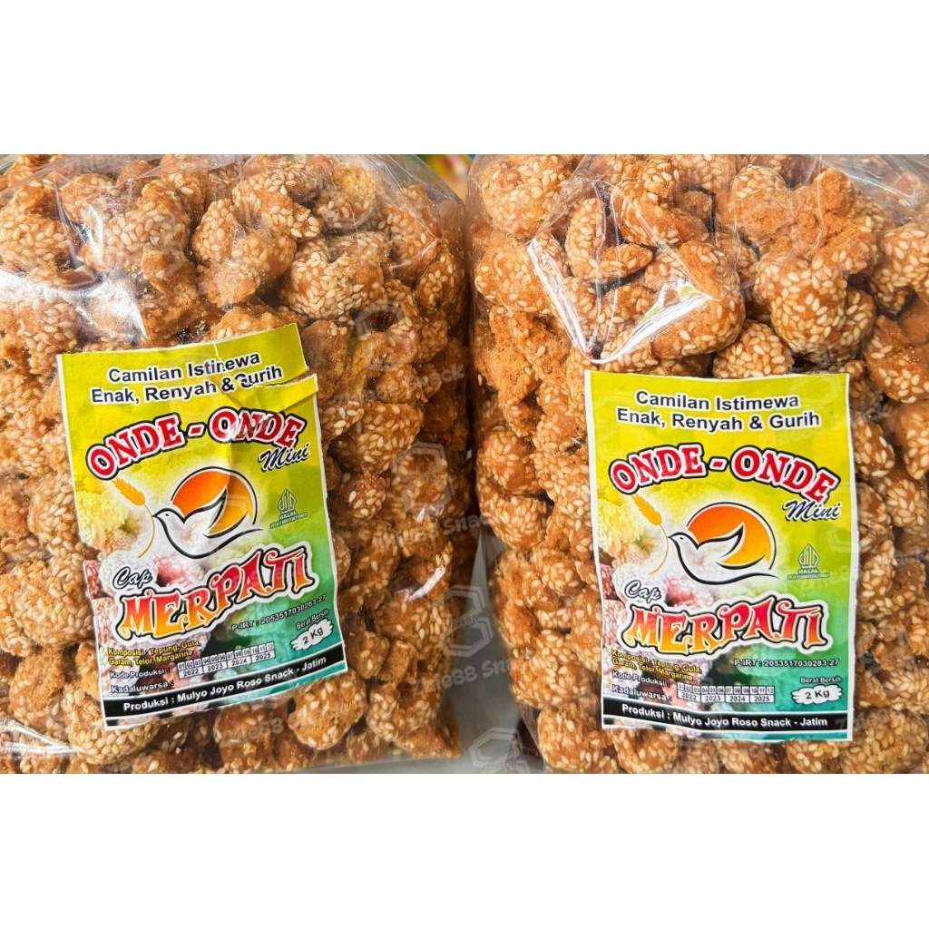 

Onde-Onde Ketawa 1 kg