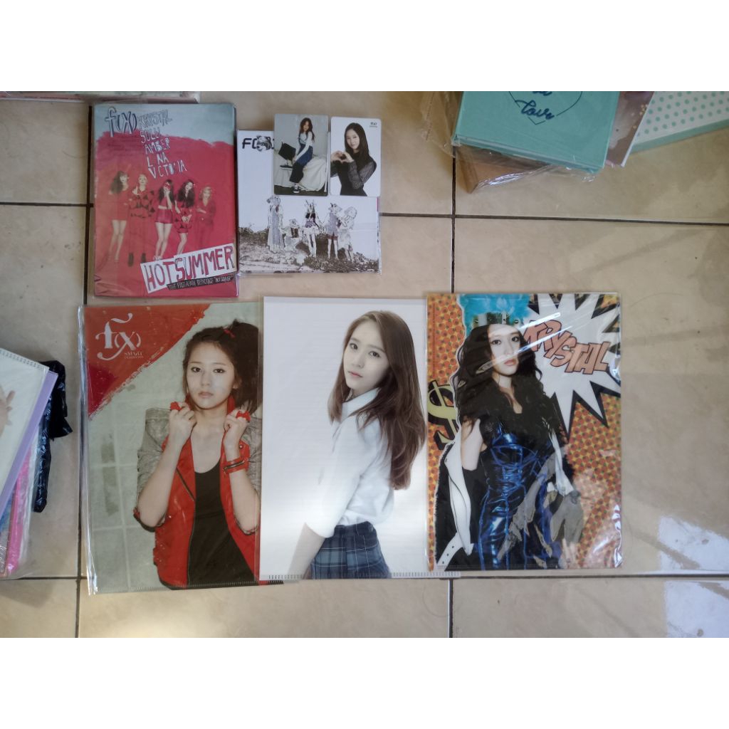 f(x) Fx Krystal Jung Fortune Cookie SUM Photocard Clearfile Hot Summer Smtown 2014 Pinnochio Season 