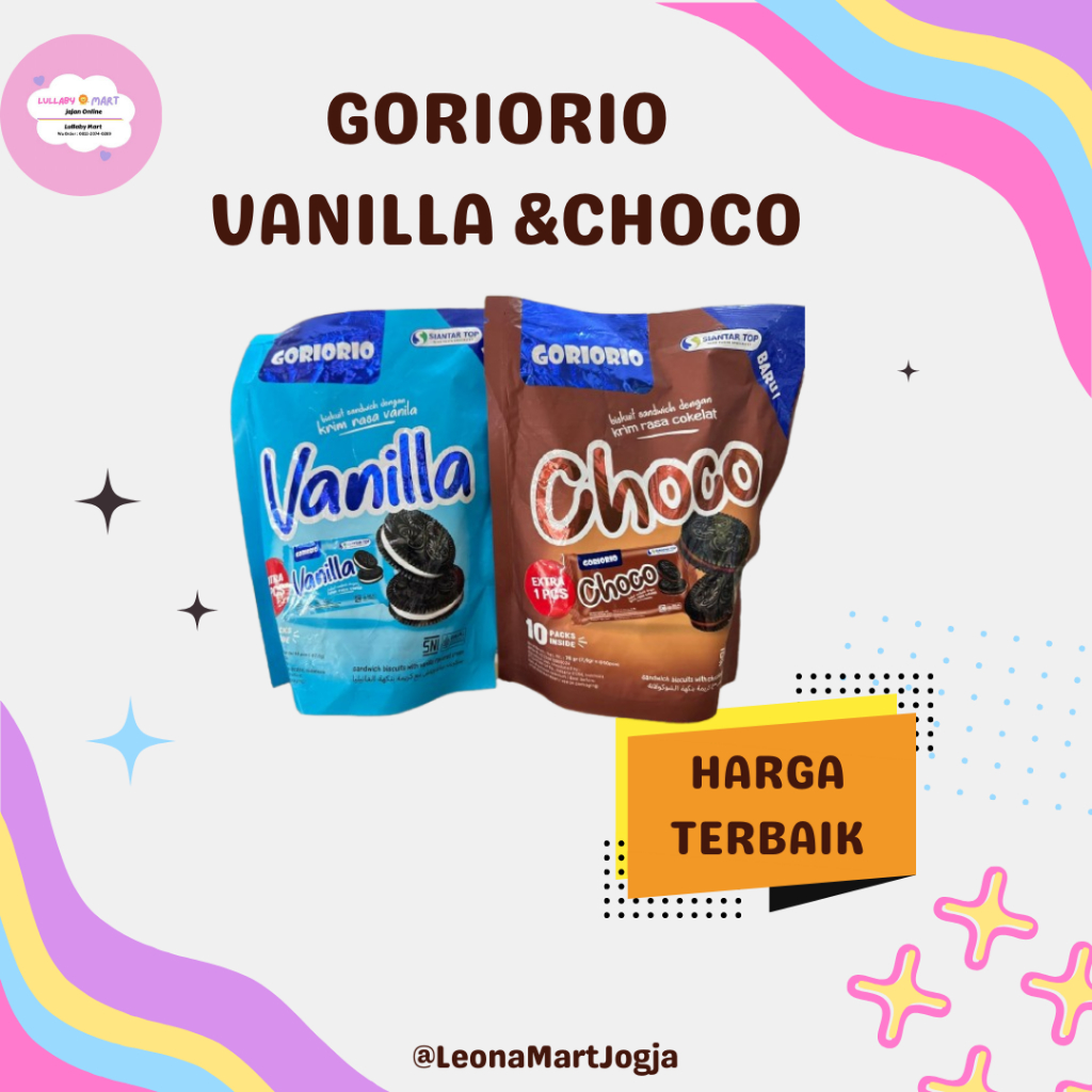

Goriorio vanila & choco pouch 76gr