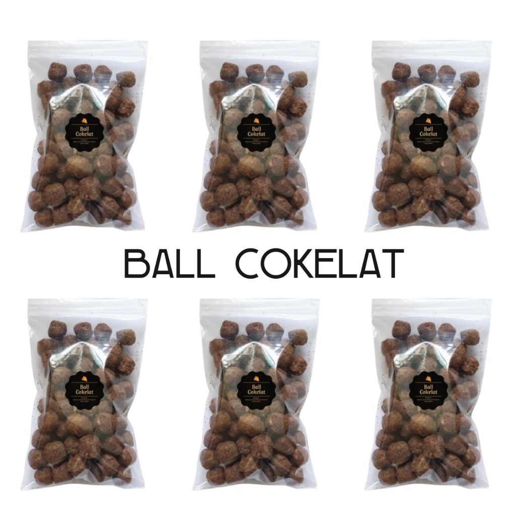 

Cemilan Snack Ball Cokelat