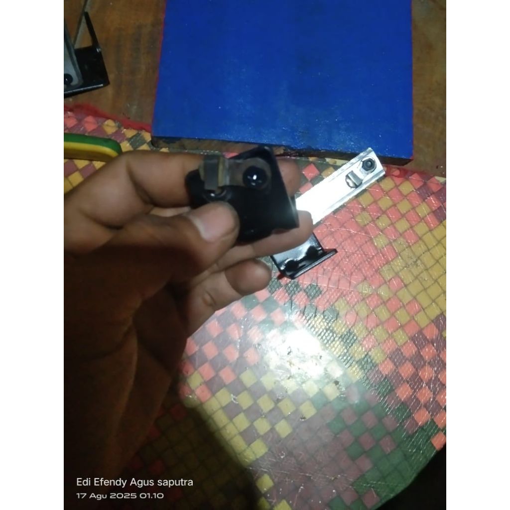 Platina baja Widia + dudukan pendingin satu pasang.dengan bahan plat tebal 4 Mili