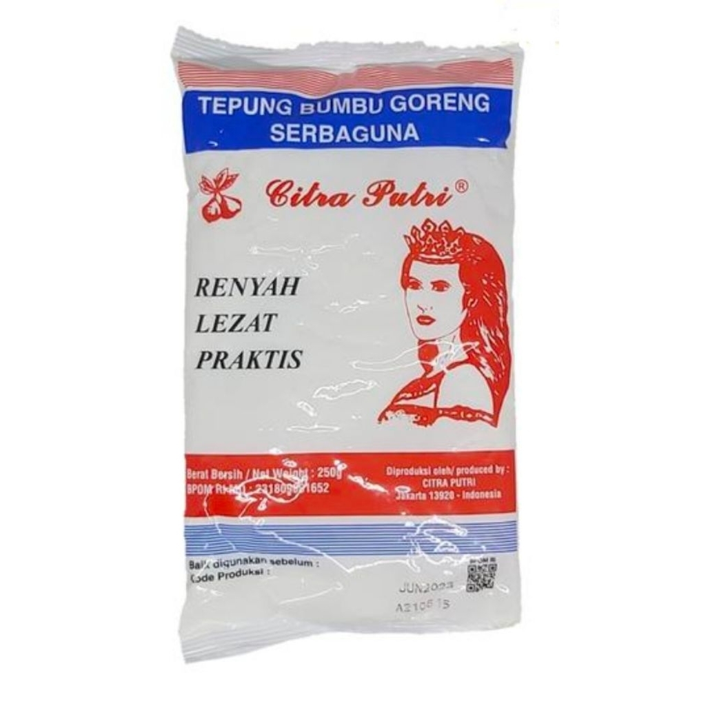 

TEPUNG SERBA GUNA CAP CITRA PUTRI 250 GR