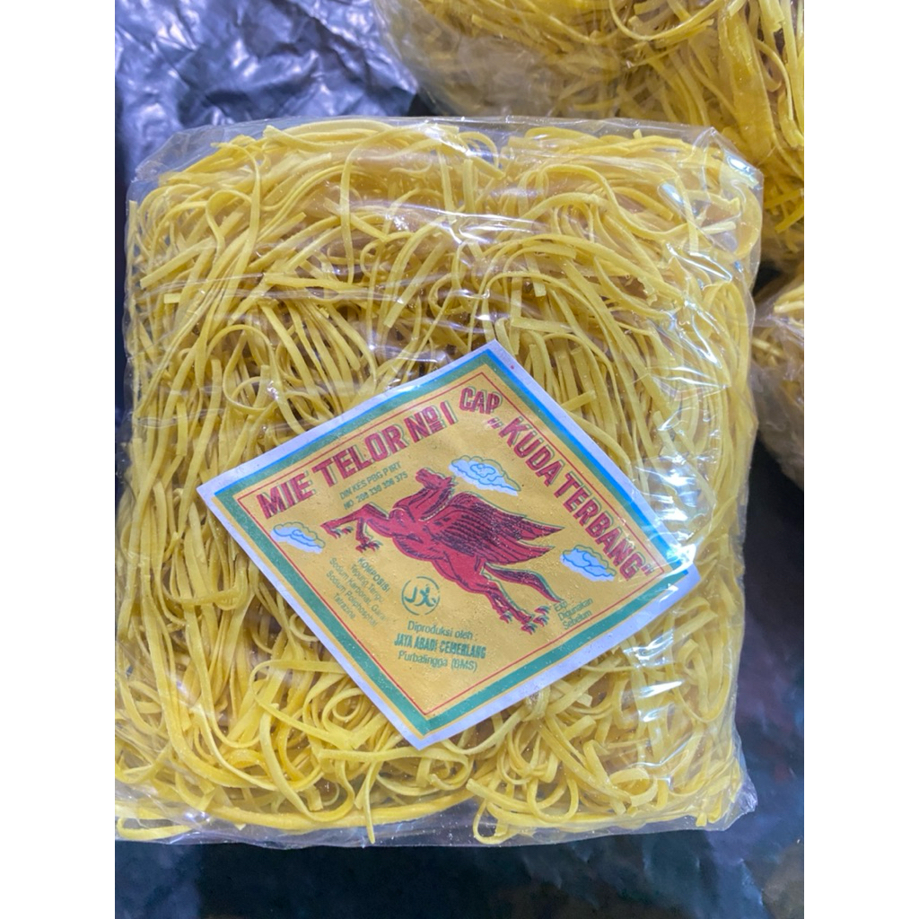

(isi 2 pcs) MIE TELUR KUDA TERBANG/ MIE KUNING TELOR BERBAGAI ANEKA MASAKAN