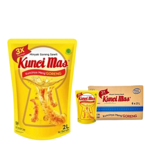 

Grosir Minyak Goreng Kunci Mas 2 Liter per Dus / Karton - Stok Warung & Resto