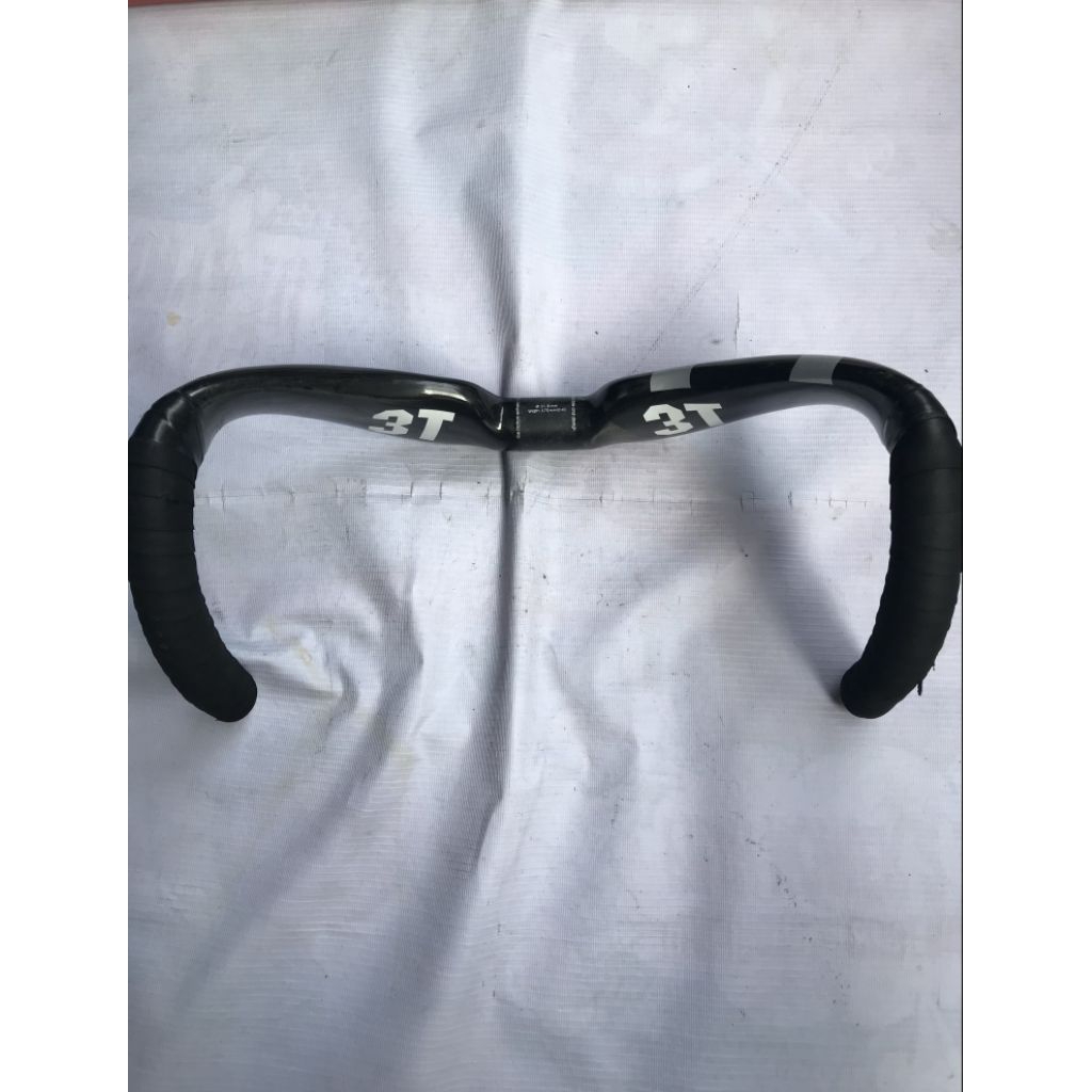 Trackbar 3t Scatto Ltd 370mm Full Carbon, Include Bartape, Like New