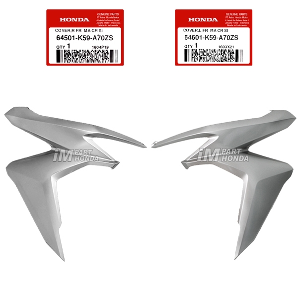 [KHUSUS INSTANT SAMEDAY] 64501-K59-A70ZS 64601-K59-A70ZS Cover Sayap Kanan Kiri Vario 150 K59J 2018 