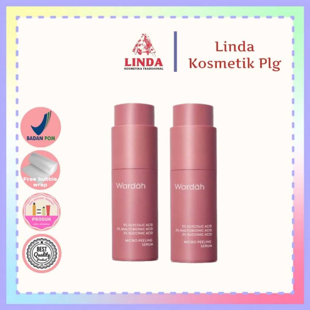 WARDAH MICRO PEELING SERUM 20ML-SERUM EXFOLIASI WAJAH