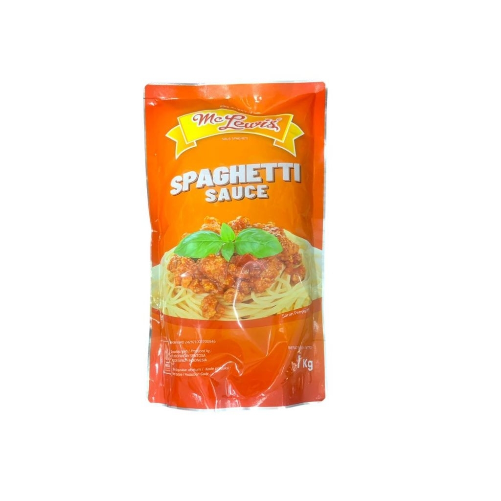 

MCLEWIS SAUS SPAGHETTI 1kg