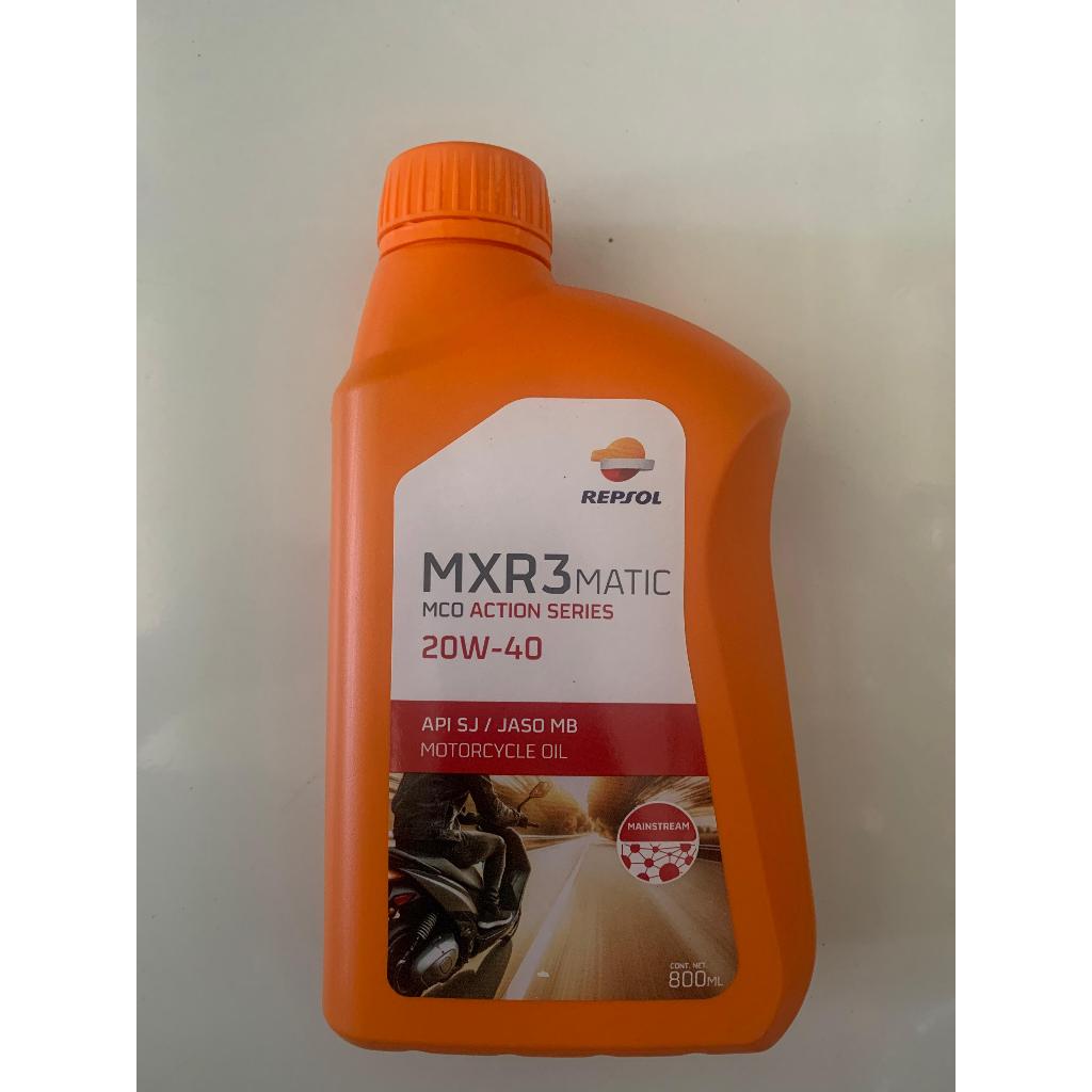 Oli Repsol Matic Moto Oli Motor Repsol Matic 0.8L 20W 40 MXR3 / Repsol Matic