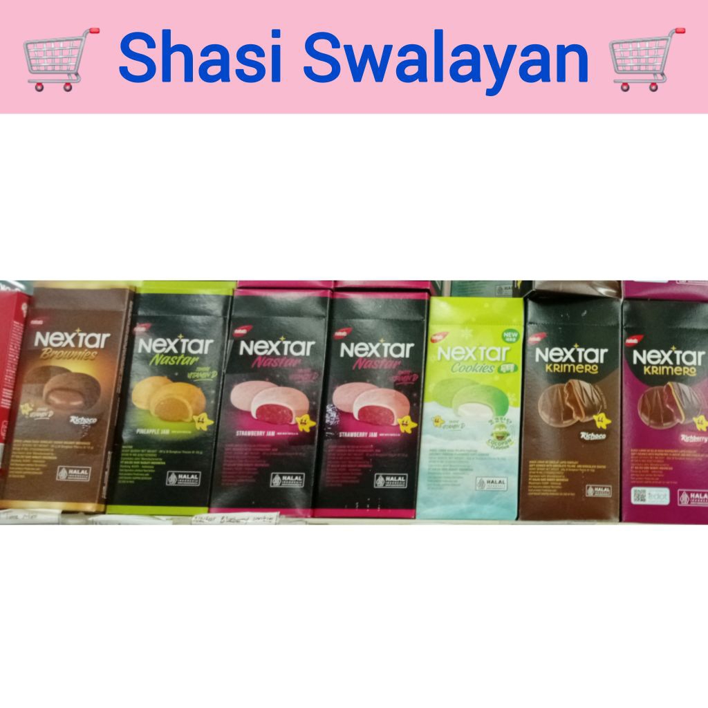 

NABATI Nextar 1 Box 8 Pcs - Cookies/ Brownies/ Krimero/ Nastar