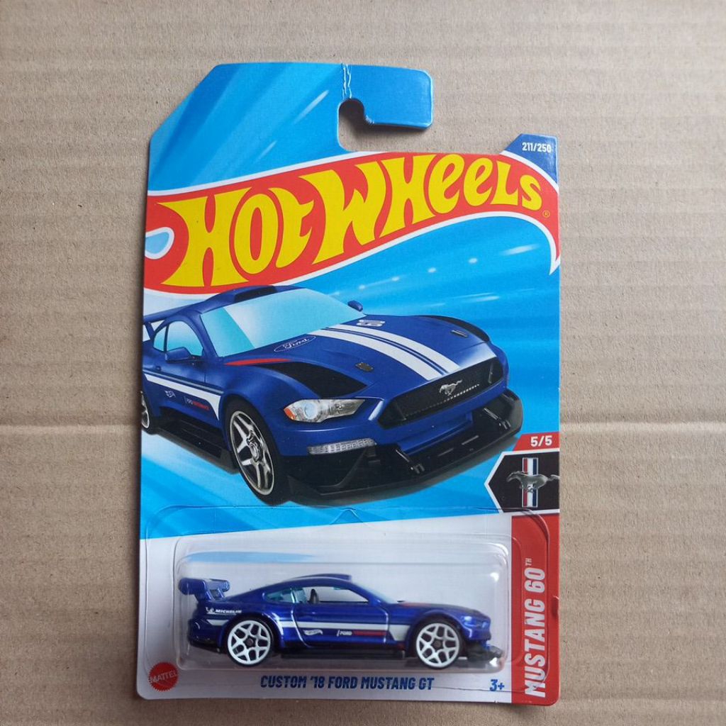 HOT WHEELS CUSTOM '18 FORD MUSTANG GT