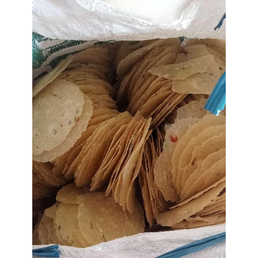 

(COD TERLARIS) 500gr Opak kerupuk singkong mentah khas sukabumi | Enye sukabumi | kicimpring | opak singkong lezat 500gr