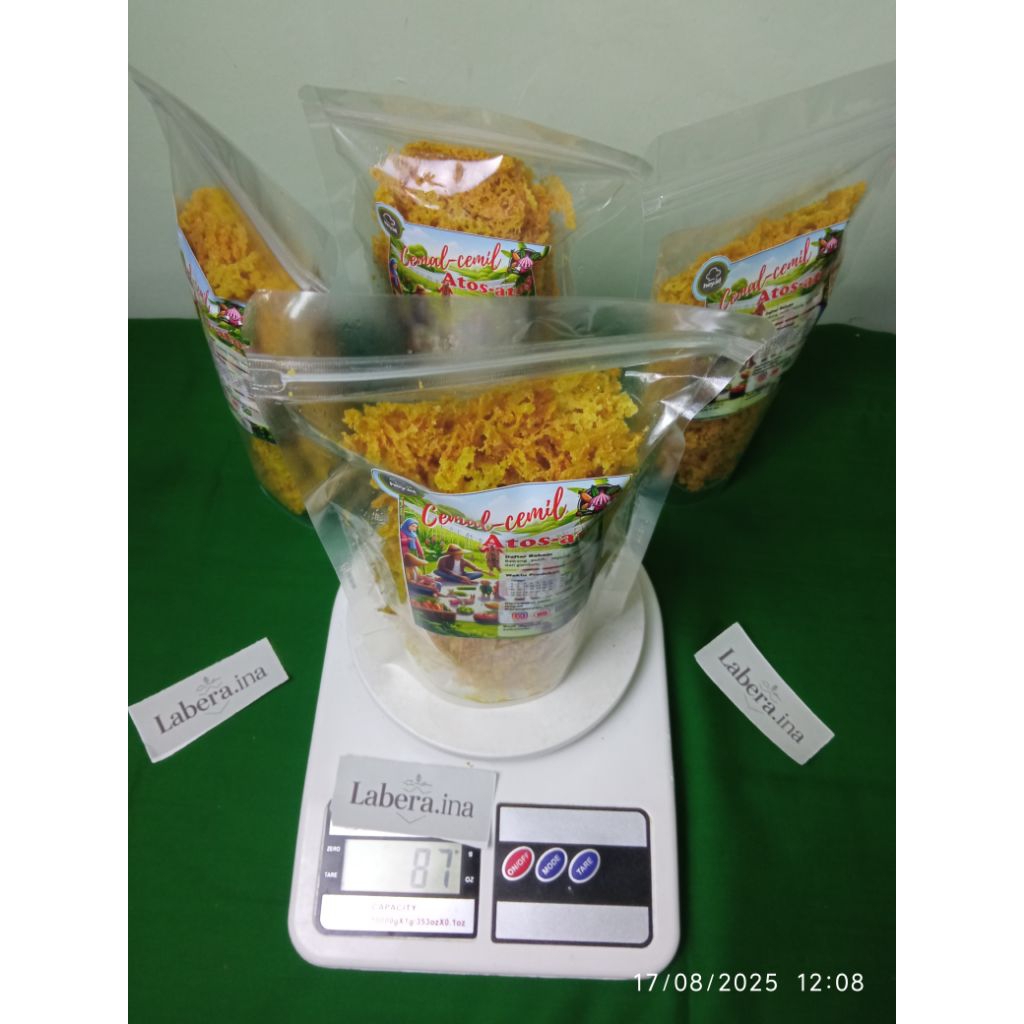 

Kremes Kriuk Penambah Nafsu Makan anti GTM-Ori,Bayam,Hati ayam