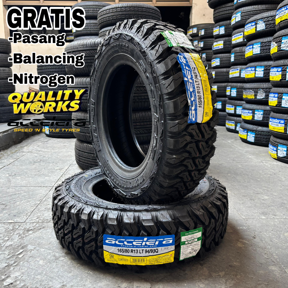 BAN MOBIL XENIA RING 13 MODEL MT 165 80 R13 ACCELERA MT-01 BAN OFFROAD