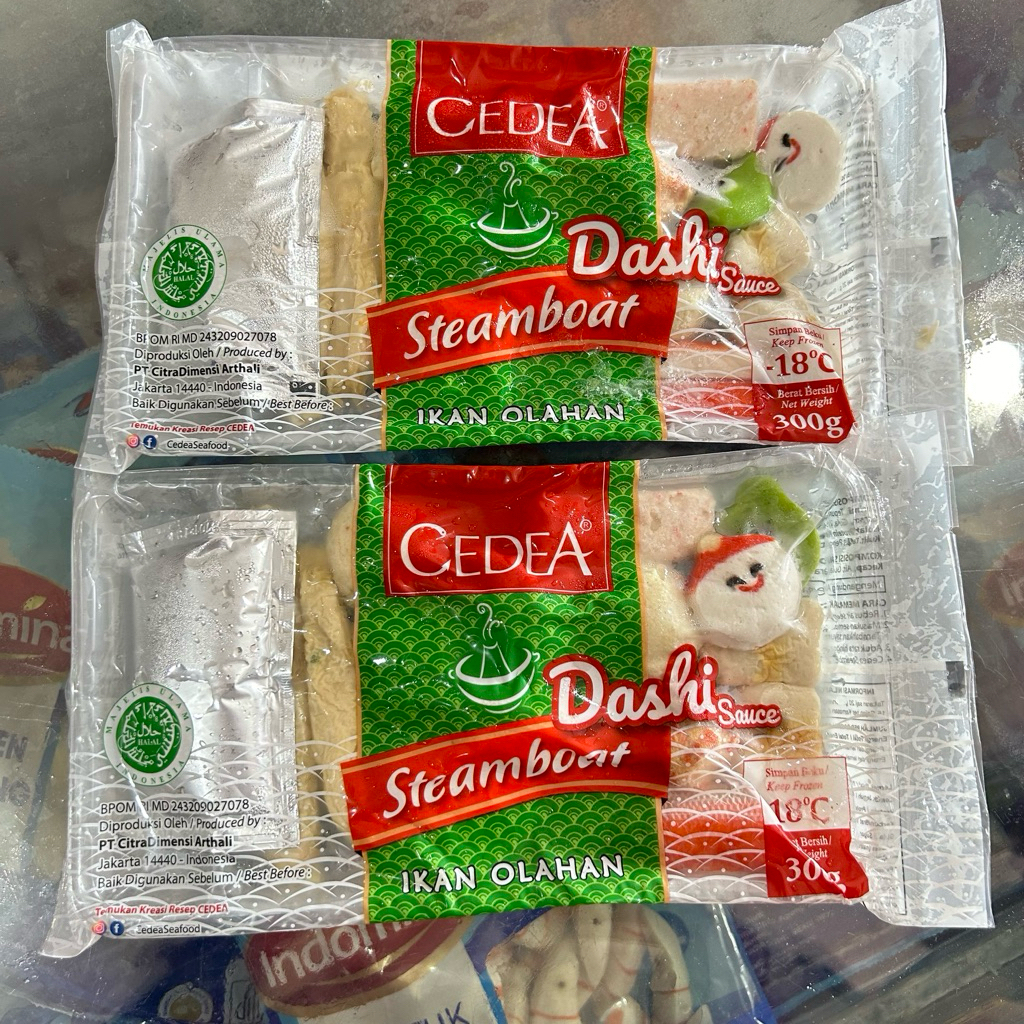 

Cedea Steambot Set 300 gr FREE SAOS DASHI