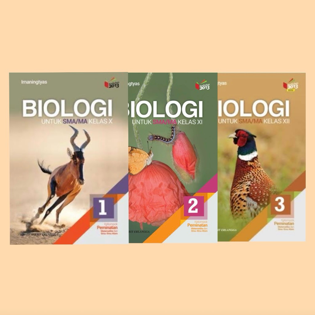 Buku Pelajaran Biologi Sma Kelas 10 11 12 Erlangga Irnaningtyas