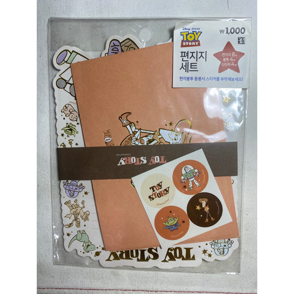 

[DAISO KOREA] Daiso Korea Special Edition Letter Set Toy Story Disney
