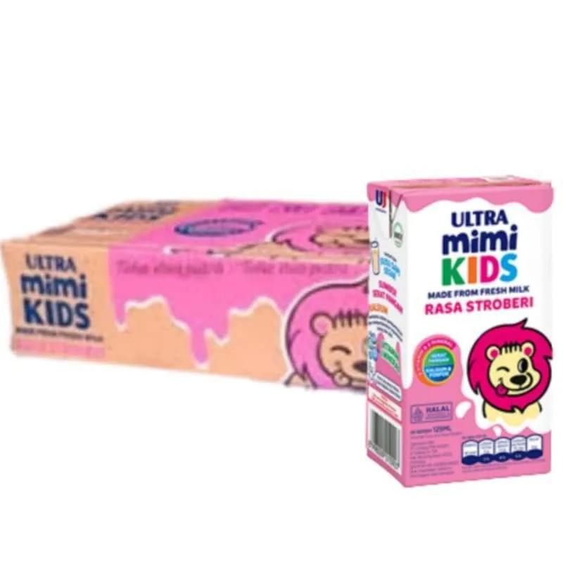 

Ultra Mimi Strawberry 125 ml 1 Karton Isi 40 pcs