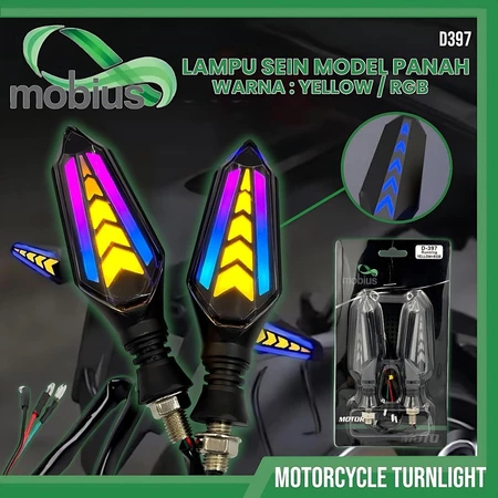 lampu sein sen motor variasi running 2warna Vixion RX-King crf Byson dll