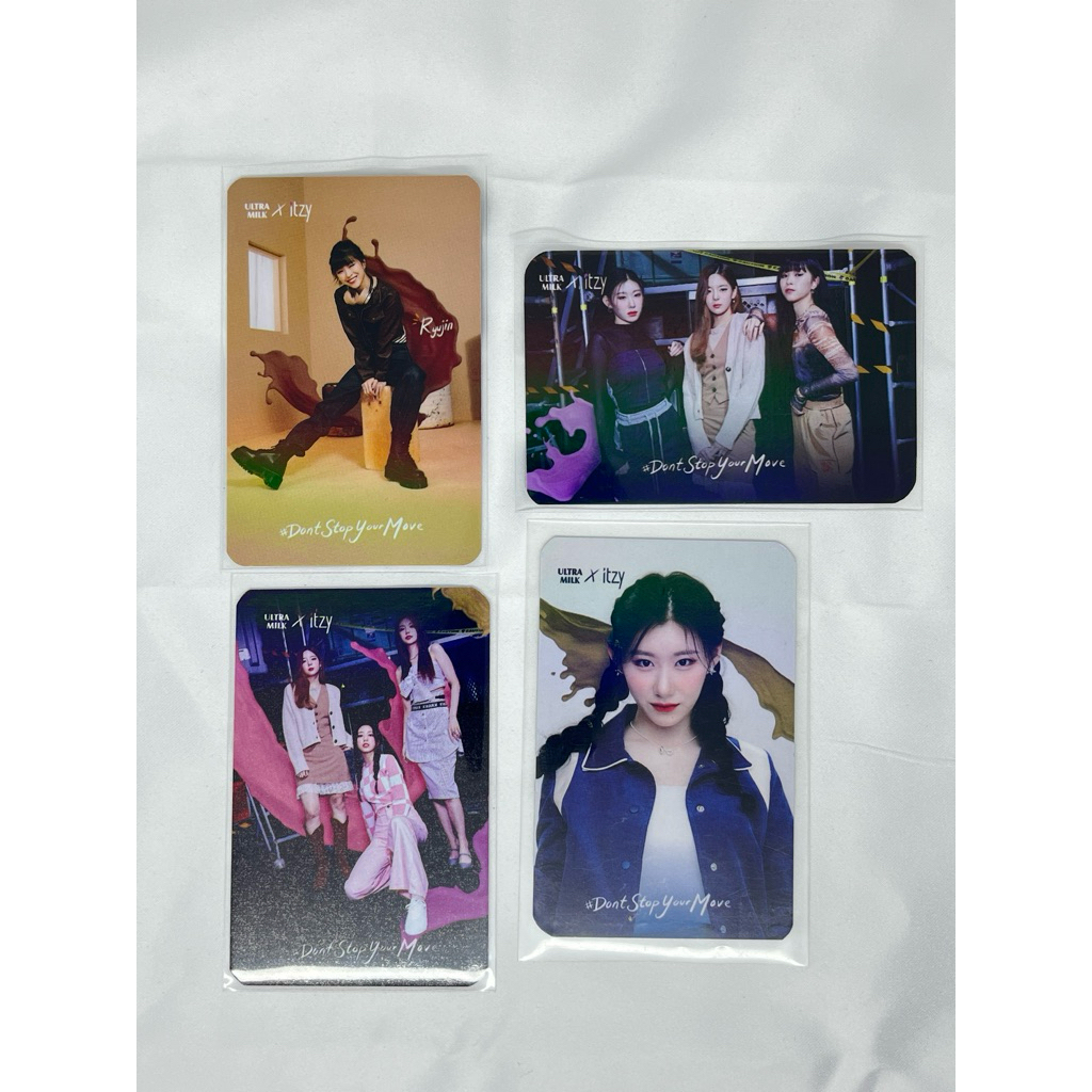 Photocard PC Itzy x Ultramilk